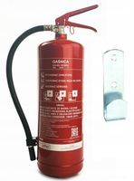 Gaśnica proszkowa Gp-6X Abc 6 kg + Uchwyt Mobiak Stalowa Prod. 2025 r Full