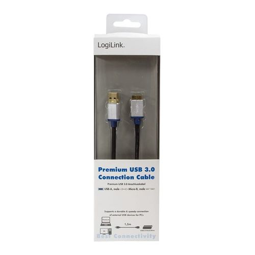 LogiLink Kabel Premium USB3.0 typ A do micro B, 2m na Arena.pl