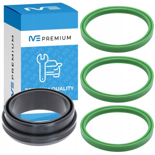 USZCZELKI PRZEWODÓW INTERCOOLERA BMW M57 M57N M47N E46 E60 E53 E83 E90 E70 zdjęcie 1