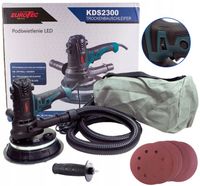 SZLIFIERKA DO GIPSU GŁADZI TYNKÓW TYNKU PAPIER LED