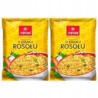 Vifon Zupa błyskawiczna o smaku rosołu 65 g x 2 sztuk