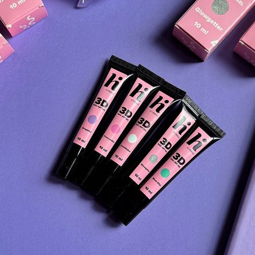 HI HYBRID GEL 3D ŻEL DO ZDOBIEŃ PAZNOKCI INVISIBABE TRANSPARENTNY 10ml na Arena.pl