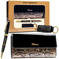 peterson zestaw portfel+długopis+brelok ptn zd14