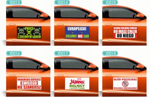 Magnes na samochód reklama magnetyczna 60x30 cm APARTAMENTY DO WYNAJĘCIA na Arena.pl