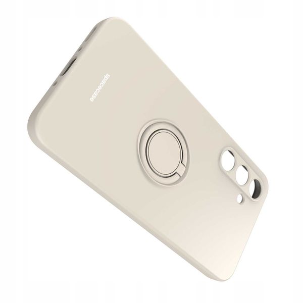 Spacecase Silicone Ring Galaxy A35 5G Bone zdjęcie 6