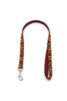 A-477 PEJCZ, KRÓTKA SMYCZ DLA PSA TAŚMA INDIAŃSKA 20mm/80cm Kolor - BORDOWY