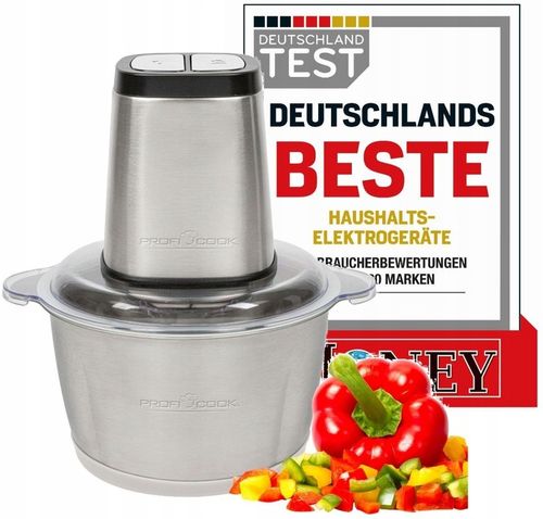 Elektryczny rozdrabniacz malakser siekacz do warzyw ProfiCook PC-MZ 1227 na Arena.pl