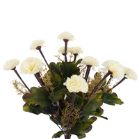 GOŹDZIKI BUKIET  GOŹDZIKÓW SZTUCZNE KWIATY ROŚLINY