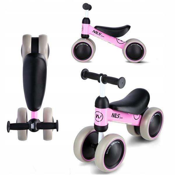 RB002 PINK ROWEREK BIEGOWY NILS FUN zdjęcie 2
