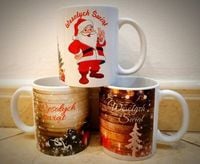 kubek ceramiczny 300 ml Wesołych Świąt