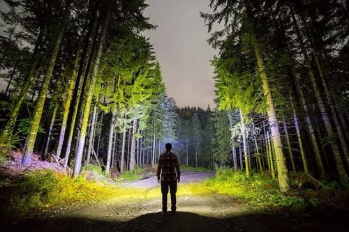 Latarka czołowa 5 x LED T6 CREE na Arena.pl