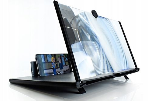 Lupa wzmacniacz ekranu 3D do telefonu 16" CALI POWIĘKSZACZ SZKŁO LUPA ZOOM na Arena.pl