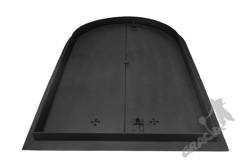 DRZWI A8 - 115X78 CM + TERMOMETR 0-250°C ŻELIWNE DO WĘDZARNI CHLEBOWE zdjęcie 6