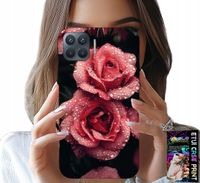 ETUI DO OPPO RENO 4 LITE - PIĘKNE RÓŻOWE RÓŻE, KWIECISTE WZORY, CASE