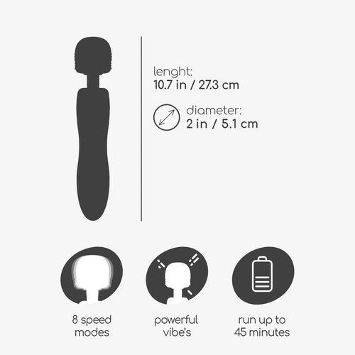 crushious harlequin body wand massager na Arena.pl