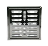 KRATKA METALOWA Z SZYLDEM NIERDZEWNYM 14*21CM - KRA 14*21CHR