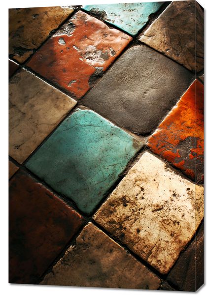 Obraz 60x90cm Ceramiczna Kompozycja zdjęcie 1