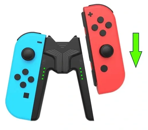 UCHWYT JOY-CON GRIP ŁADOWARKA DO NINTENDO SWITCH OLED PAD zdjęcie 13