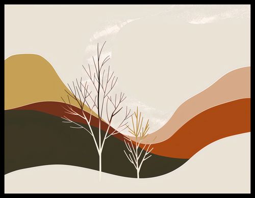 Plakat 65x50cm Pustynia Widzi na Arena.pl