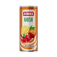 Dimes Sok Wielu Owoców 250 ml | Zestaw 12 Puszek | Pyszny Napój Owocowy