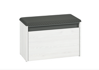 Szafka Na Buty z Siedziskiem 1D 70 cm Sosna Śnieżna + Antracyt HYDRA ML