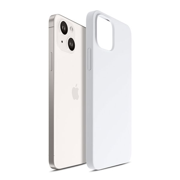 apple iphone 14 plus - 3mk hardy silicone magcase white zdjęcie 8