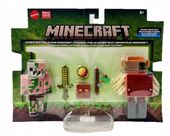 MINECRAFT FIGURKI 2-PAK + AKCESORIA JCN56