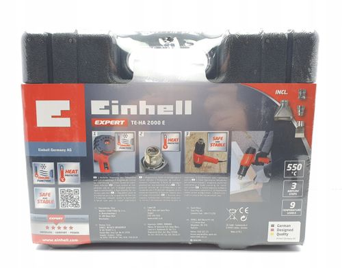 EINHELL OPALARKA REGULACJA TEMPERATURY ELEKTRYCZNA TE-HA 2000 E 2000W +AKC na Arena.pl