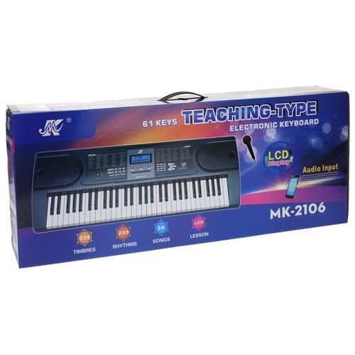 Keyboard Organy Mikrofon 85 cm MK-2106 na Arena.pl