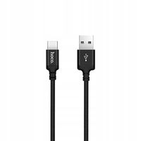 Hoco X14 Times Speed Typ - C czarny kabel 2m