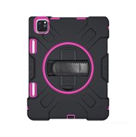 Pancerne Etui z Obrotową Podstawką do iPad Pro 11 2022/21/20 Czarne