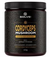 SOLVE LABS Cordyceps Maczużnik Chiński 10:1 proszek 100g