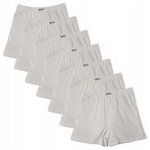 7-PAK Bokserki Męskie LUŹNE 100% Bawełniane Majtki Wygodne Rozciągliwe