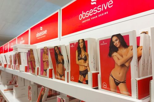 Obsessive Gorset i stringi Alissium biały XS/S na Arena.pl