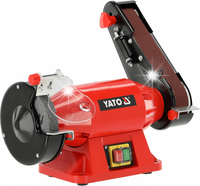 SZLIFIERKA STOŁOWA TAŚMOWA KAMIENIOWA 520W 150MM 50X686 DREWNA METALU YATO