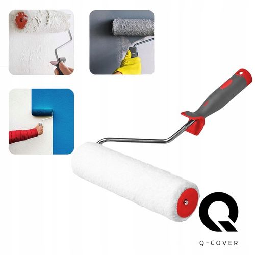 FARBA BIAŁA DO ŚCIAN CERAMICZNA CERAMIC 10L GŁĘBOKI MAT ŚNIEŻNA BIEL +WAŁEK na Arena.pl