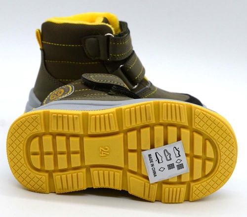 Buty zimowe chłopięce NEWS 22DZ23-5250 - khaki 27 na Arena.pl