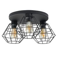 Lampa sufitowa druciana Diamond 6205 TK Lighting loftowa klatka czarna