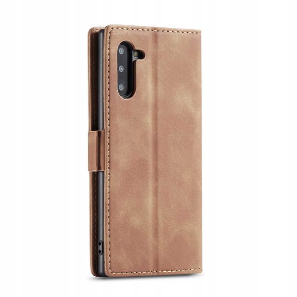 Spacecase Wallet Galaxy Note 10 Light Brown zdjęcie 11
