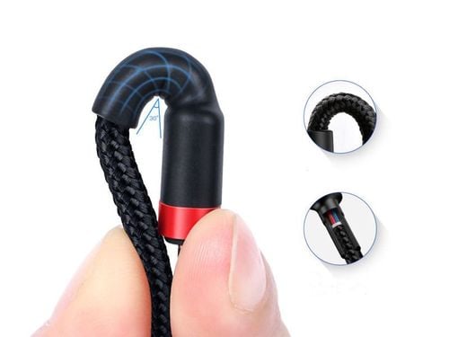 Baseus Kabel Cafule 2x USB-C QC 3A 2m PD red black na Arena.pl