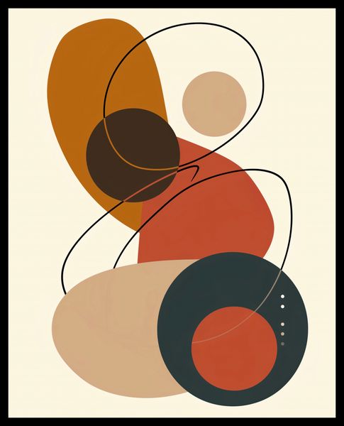 Plakat 40x50cm Geometria Harmonii zdjęcie 2