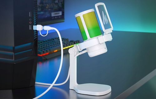 MAONO Mikrofon Gamingowy USB RGB Dla Gracza Streamera PC PS4/5 + Pop Filtr na Arena.pl