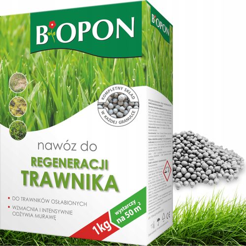 bopon - nawóz do regeneracji trawnika granulat 1kg na Arena.pl