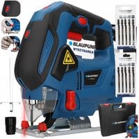 Wyrzynarka 1400W Laser Podświetlenie regulacja obrotów 10 szt.