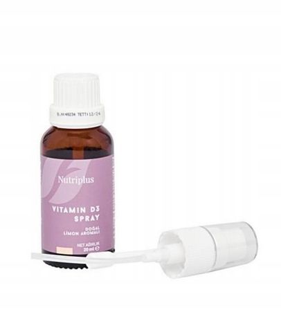 Farmasi - witamina D3 Nutriplus w sprayu o smaku cytrynowym 20ml na Arena.pl