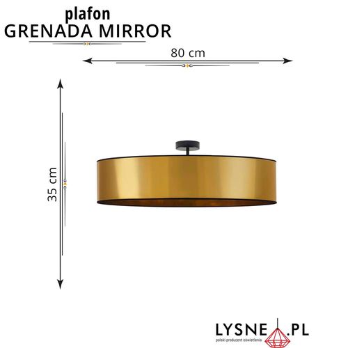 Żyrandol GRENADA MIRROR fi-80 cm na Arena.pl