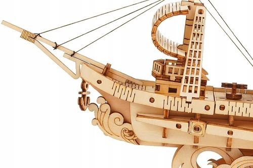PUZZLE 3D MODEL DO SKŁADANIA STATEK ŻAGLOWIEC na Arena.pl