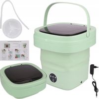 PRZENOŚNA MINI PRALKA SKŁADANA PODRÓŻNA 100% AUTOMATYCZNA TURYSTYCZNA 11L