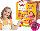 Korbo klocki dla dziewczynek, konstrukcyjne 110 el + Gra elektroniczna