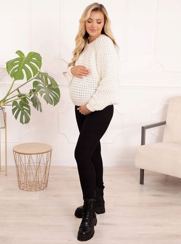 LEGGINSY CIĄŻOWE OCIEPLANE NA ZIMĘ GRUBE GETRY XXL na Arena.pl